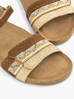 Clearance Bruine Leren Sandaal Kinderen Jongensschoenen