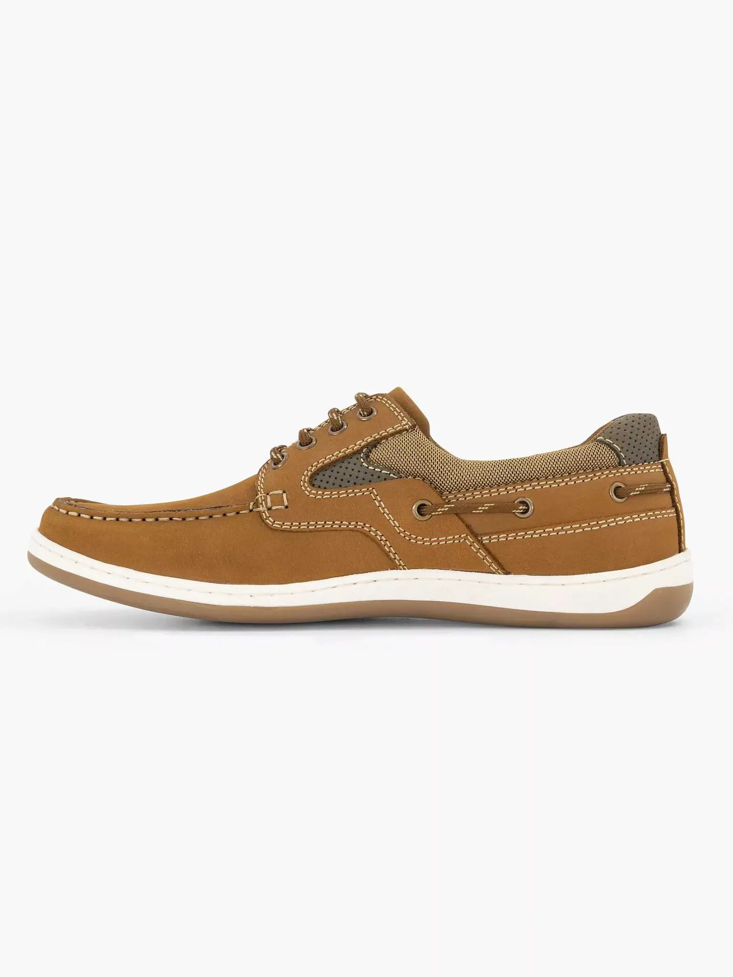 Online Bruine Leren Veterschoen Heren Geklede Schoenen