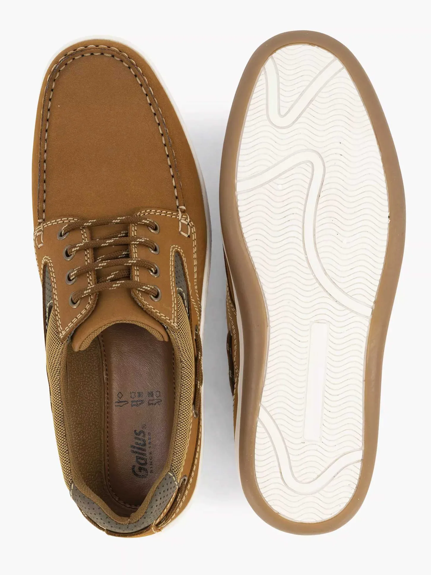 Online Bruine Leren Veterschoen Heren Geklede Schoenen