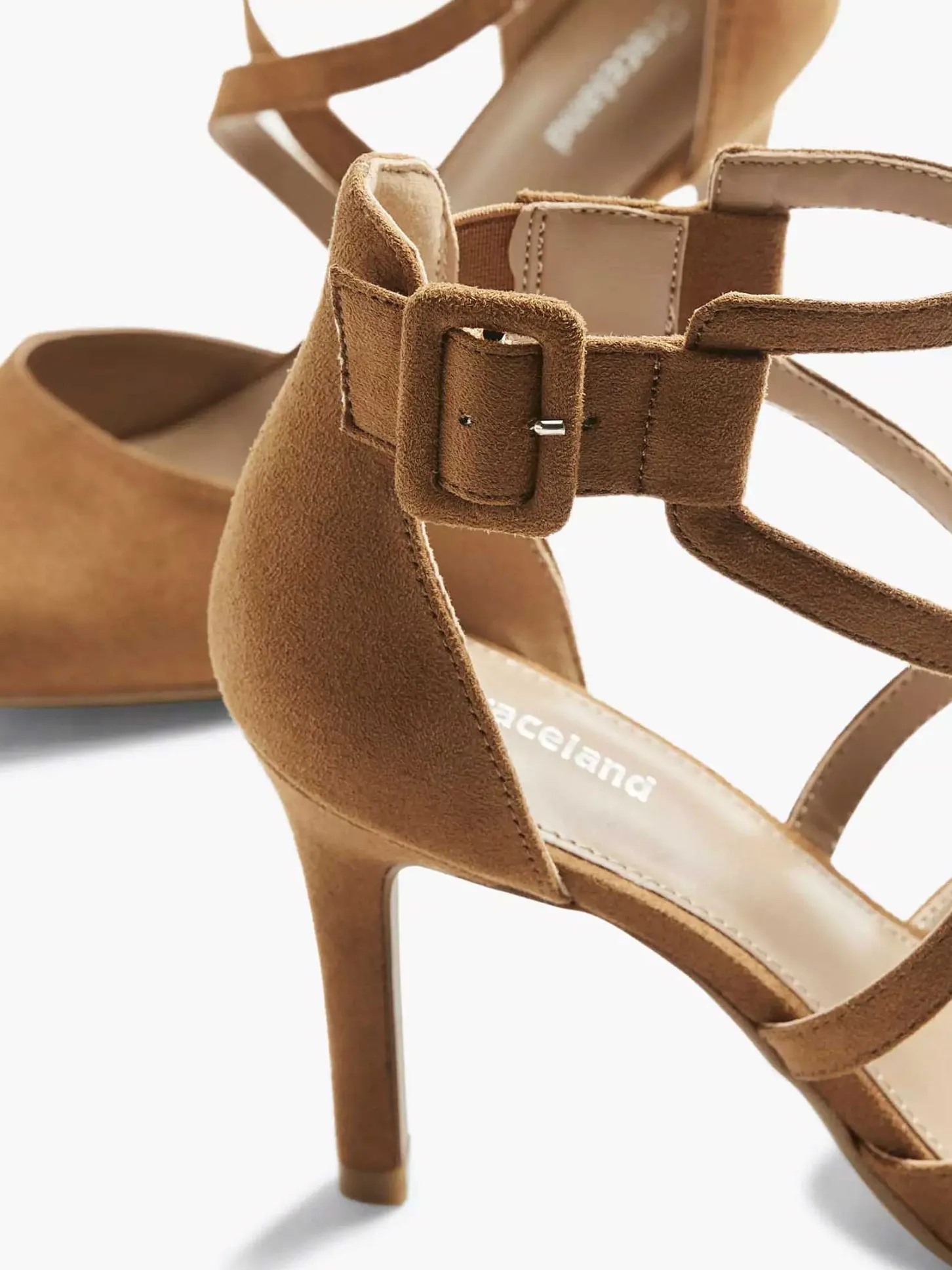 Clearance Bruine Pump Gespsluiting Dames Pumps