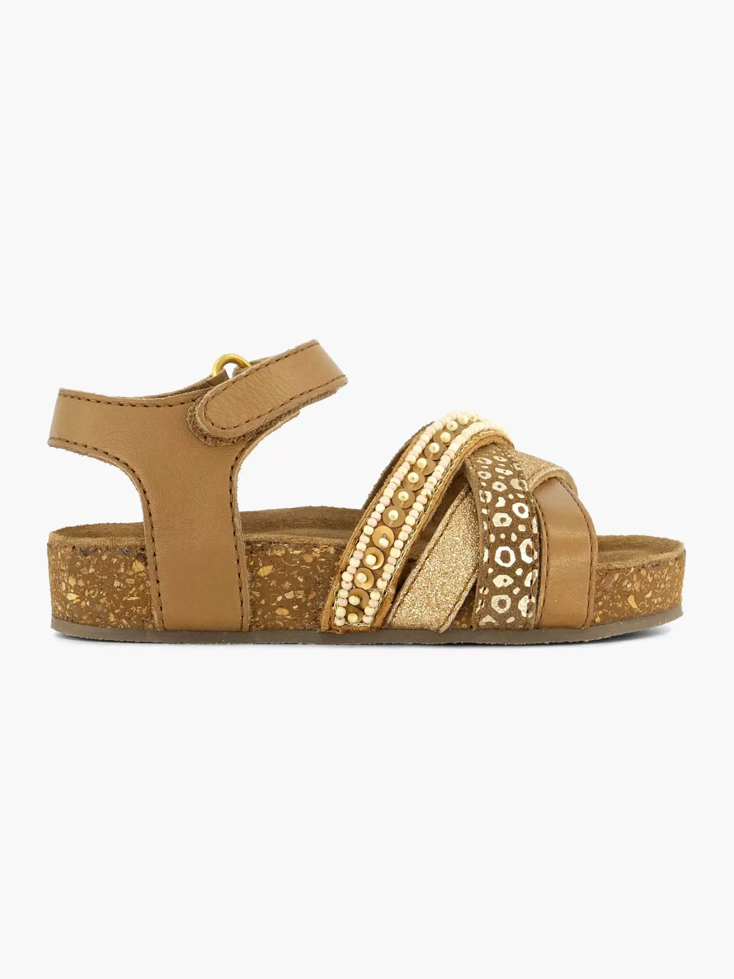 Bruine Sandaal Kinderen Babyschoenen