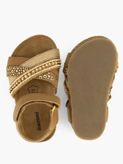 Bruine Sandaal Kinderen Babyschoenen