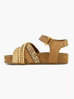 Bruine Sandaal Kinderen Babyschoenen