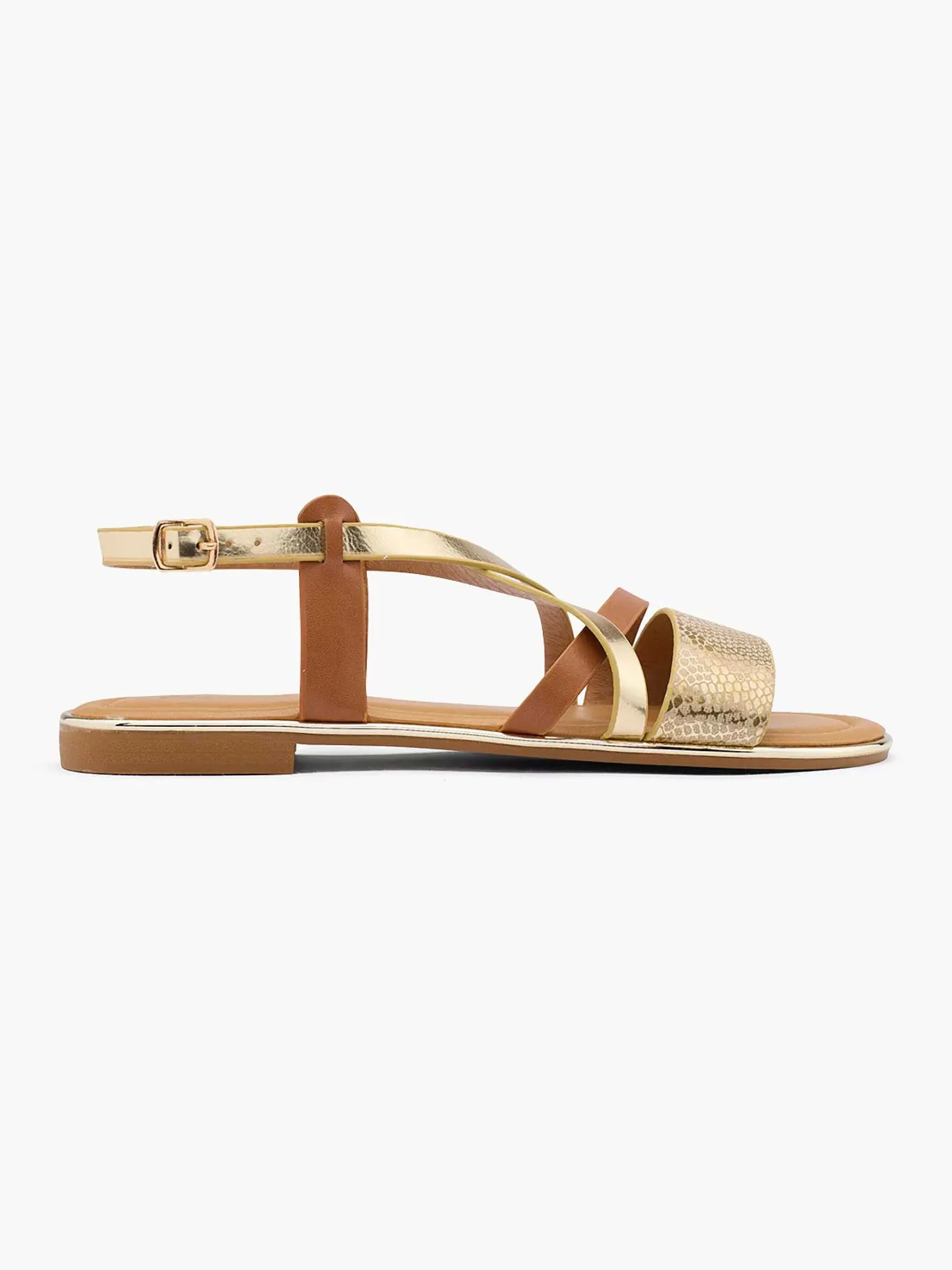Bruine Sandaal Dames Sandalen