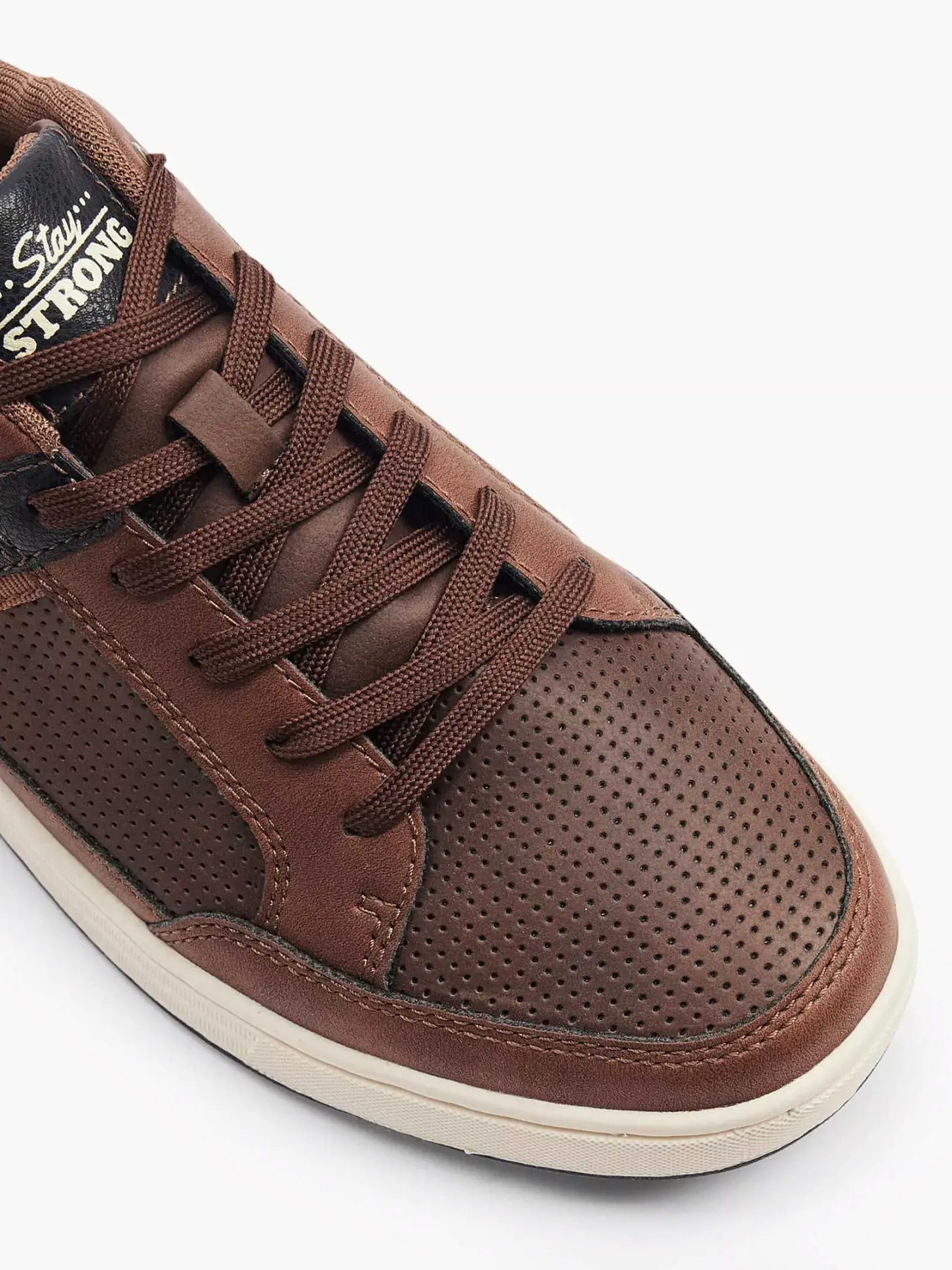 Outlet Bruine Sneaker Heren Sneakers