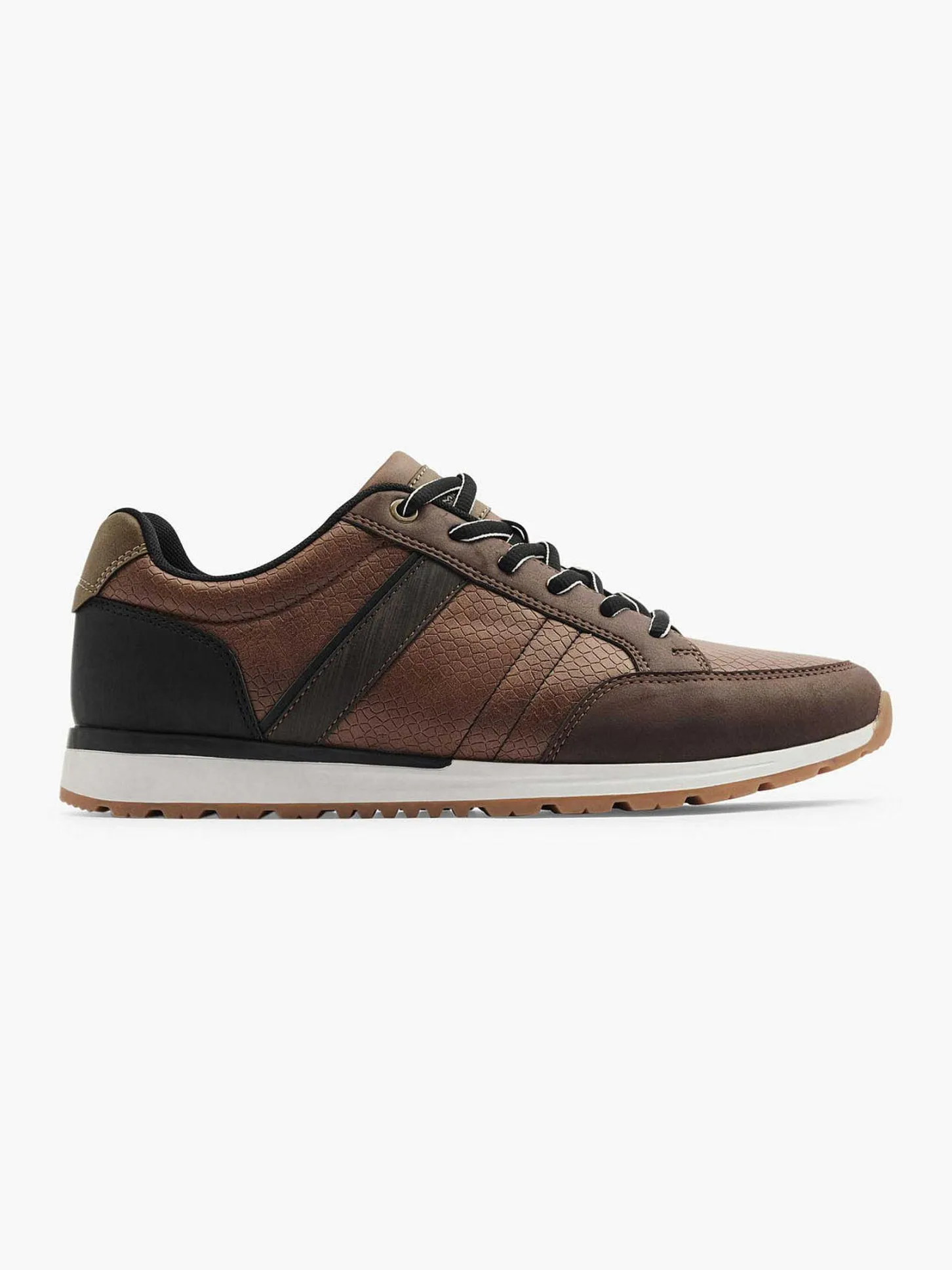Outlet Bruine Sneaker Heren Sneakers
