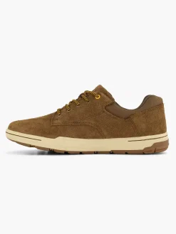 Bruine Suede Sneaker Heren Sneakers