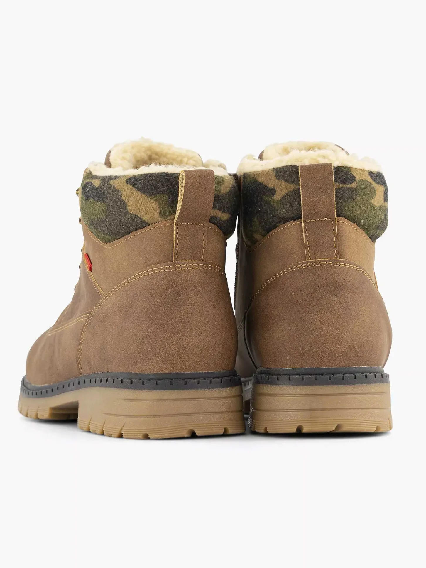 New Bruine Veterboot Gevoerd Kinderen Jongensschoenen
