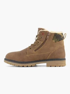 New Bruine Veterboot Gevoerd Kinderen Jongensschoenen