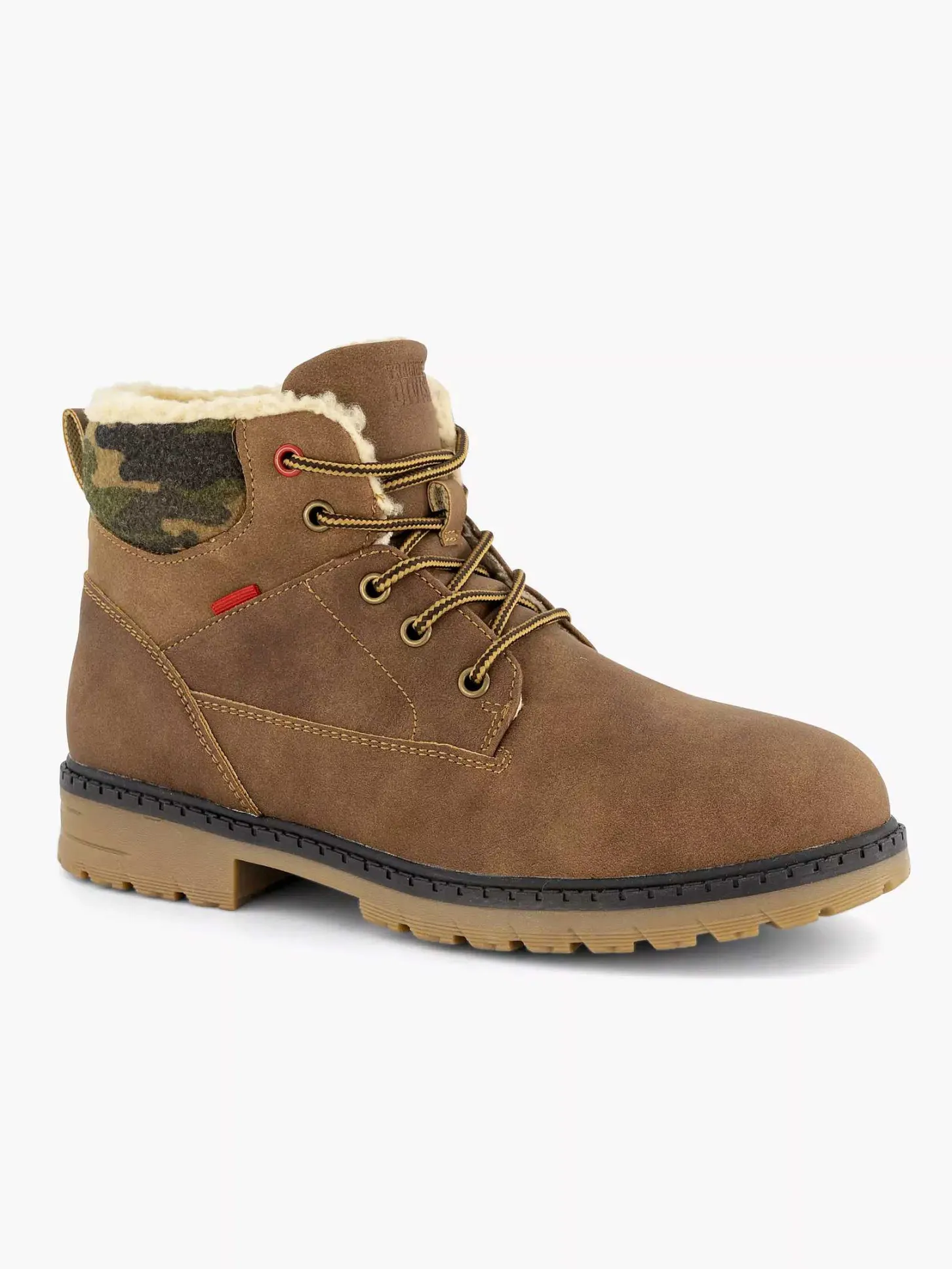 New Bruine Veterboot Gevoerd Kinderen Jongensschoenen