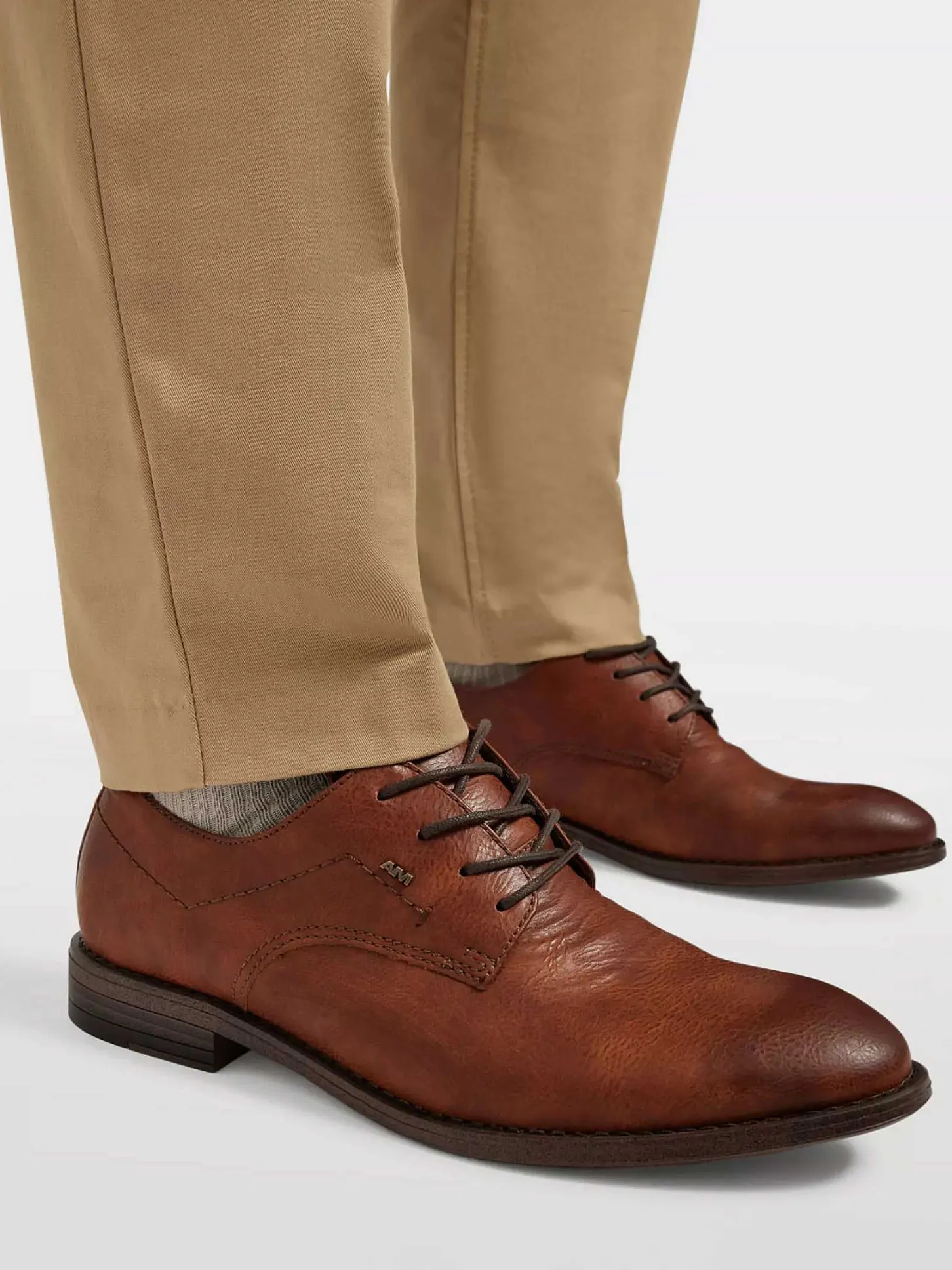 Sale Bruine Veterschoen Heren Geklede Schoenen
