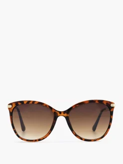 Best Bruine Zonnebril Met Panterprint Dames Online Exclusive Accessoires