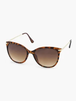 Best Bruine Zonnebril Met Panterprint Dames Online Exclusive Accessoires