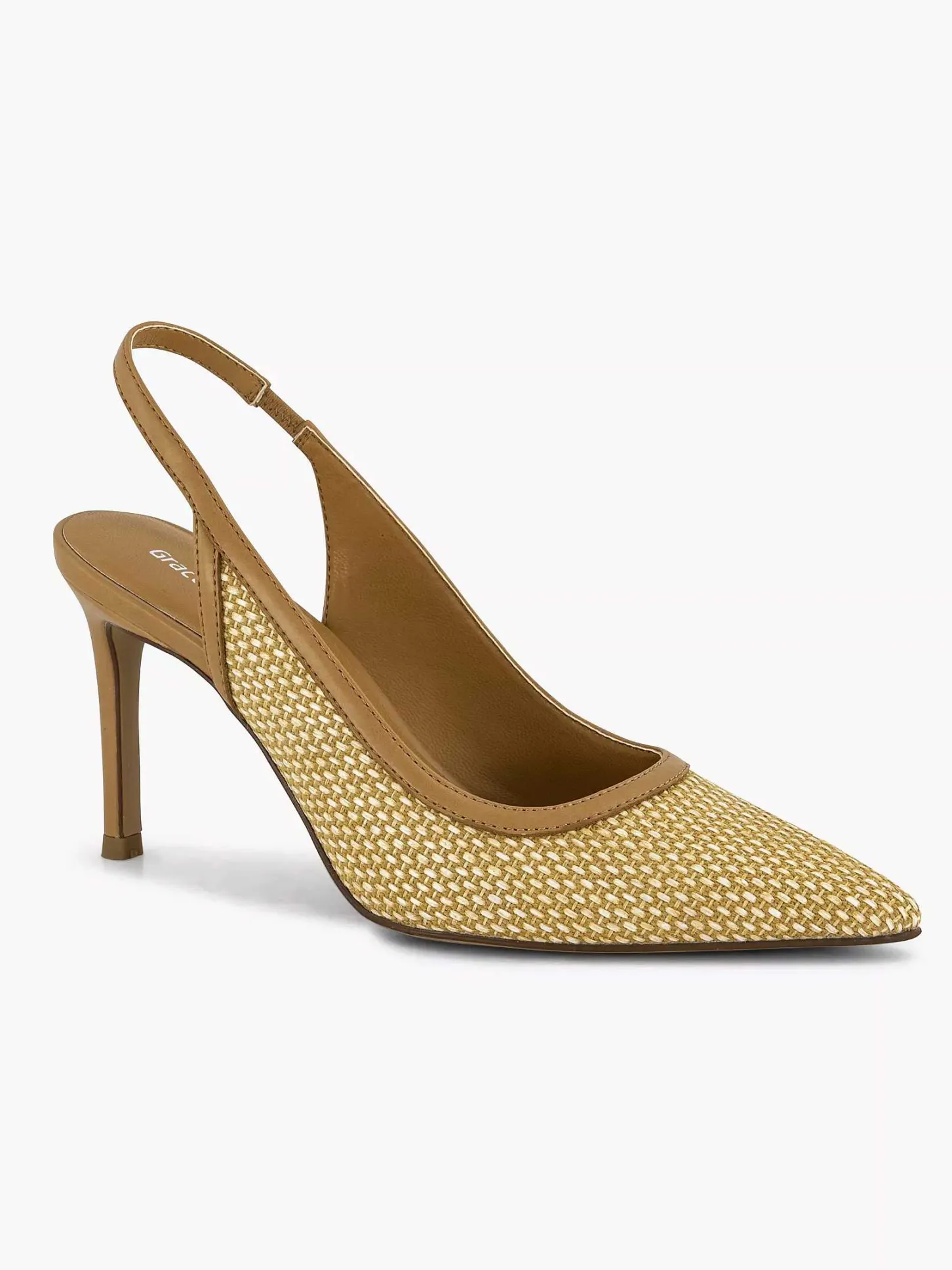 Sale Camel Slingback Dames Pumps