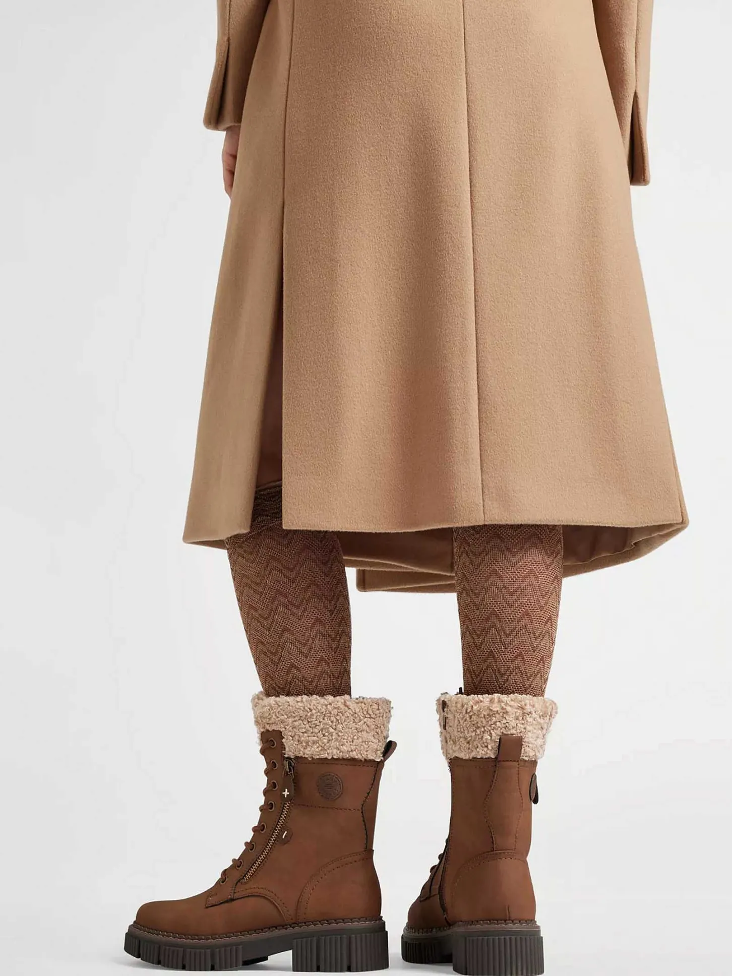 New Camel Veterboot Dames Enkellaarzen & Boots