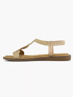 Online Champagne Sandaal Dames Sandalen