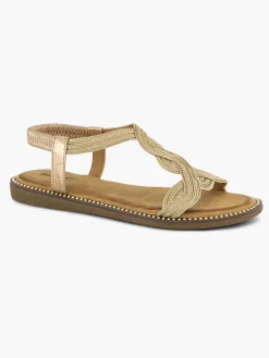 Online Champagne Sandaal Dames Sandalen