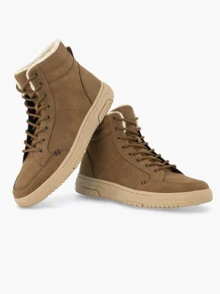 Sale Cognac Hoge Sneaker Heren Sneakers
