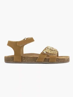 Sale Cognac Leren Sandaal Kralen Kinderen Jongensschoenen