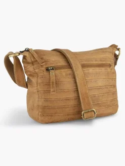 Online Cognac Leren Schoudertas Dames Online Exclusive Accessoires