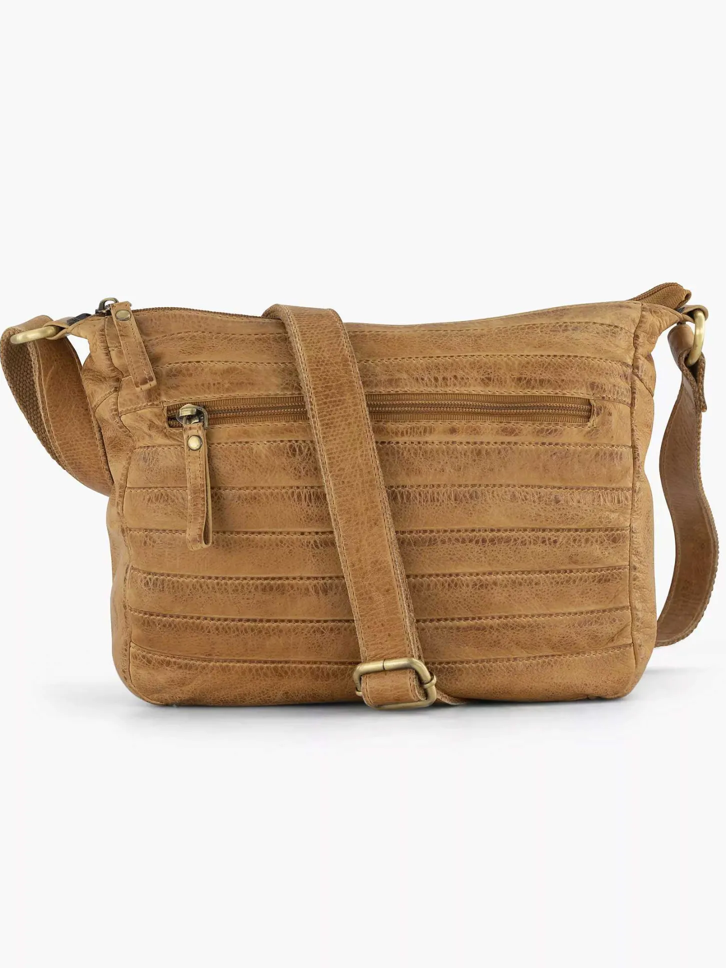 Online Cognac Leren Schoudertas Dames Online Exclusive Accessoires
