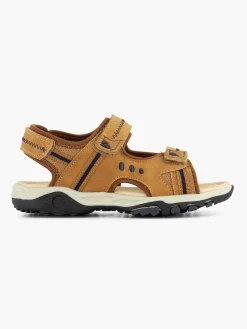 Cognac Sandaal Kinderen Babyschoenen