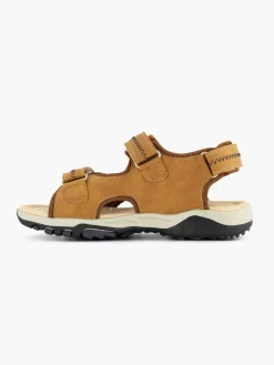 Cognac Sandaal Kinderen Babyschoenen