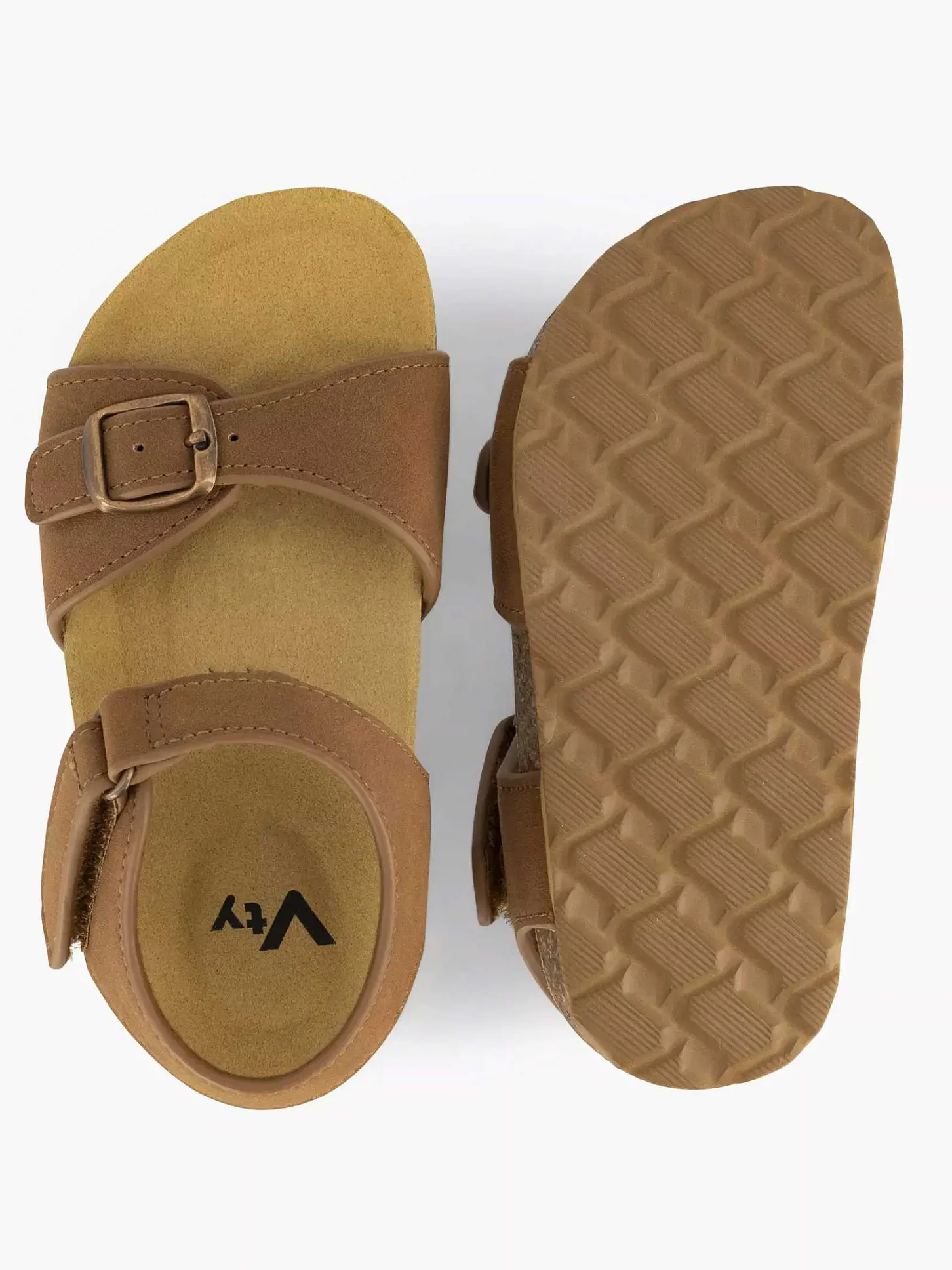 New Cognac Sandaal Kinderen Jongensschoenen