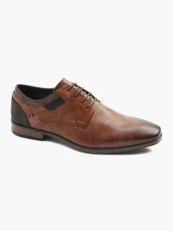 Outlet Cognac Veterschoen Heren Geklede Schoenen