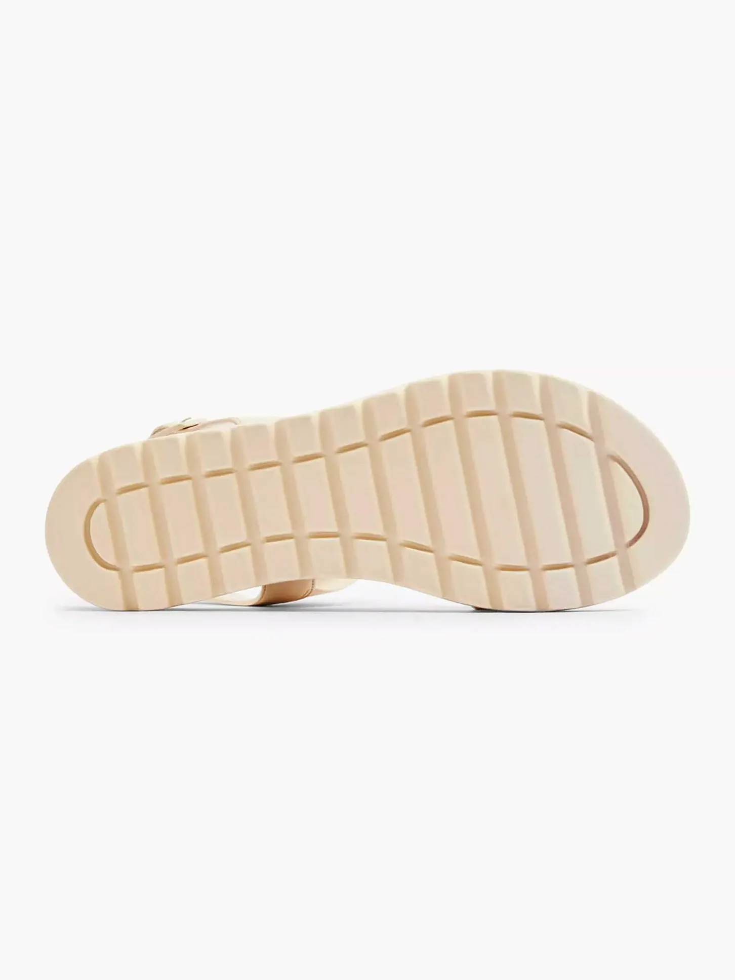 Sale Creme Platform Sandaal Dames Sandalen