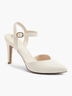 Online Creme Pump Dames Hoge Hakken