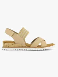Hot Creme Sandaal Dames Sandalen