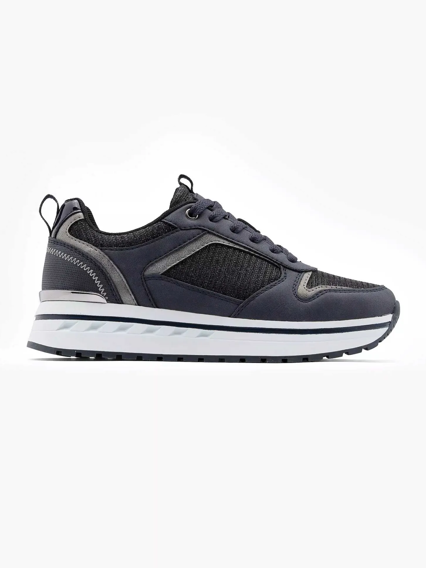 Hot Donkerblauwe Chunky Sneaker Dames Sneakers