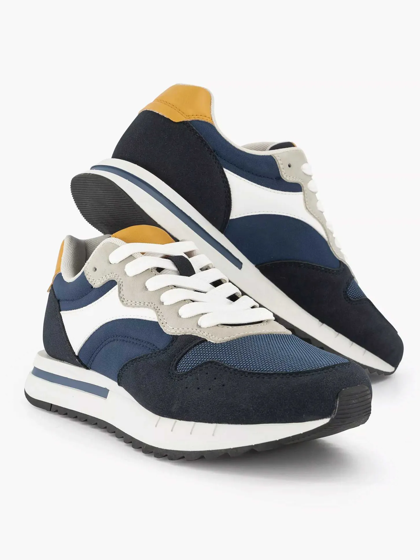 Clearance Donkerblauwe Chunky Sneaker Heren Sneakers