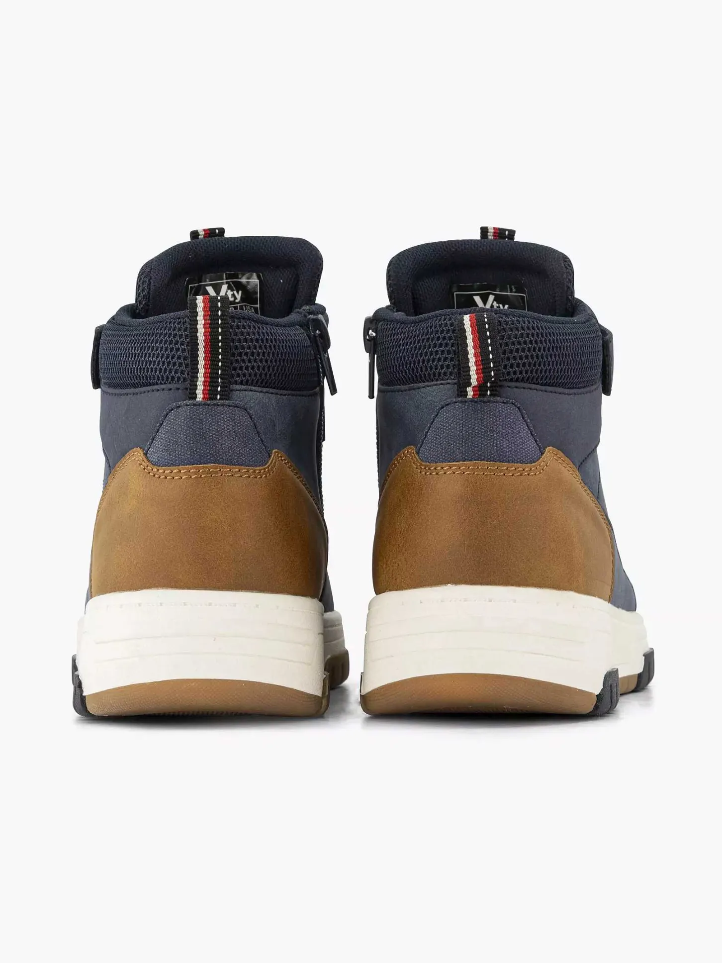 Donkerblauwe Hoge Sneaker Kinderen Jongensschoenen