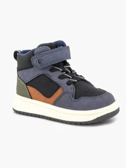 Hot Donkerblauwe Hoge Sneaker Kinderen Jongensschoenen