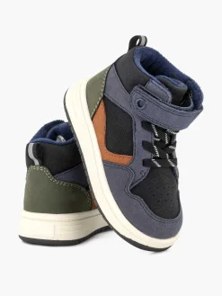 Hot Donkerblauwe Hoge Sneaker Kinderen Jongensschoenen