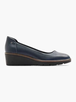 Best Donkerblauwe Pump Sleehak Dames Pumps