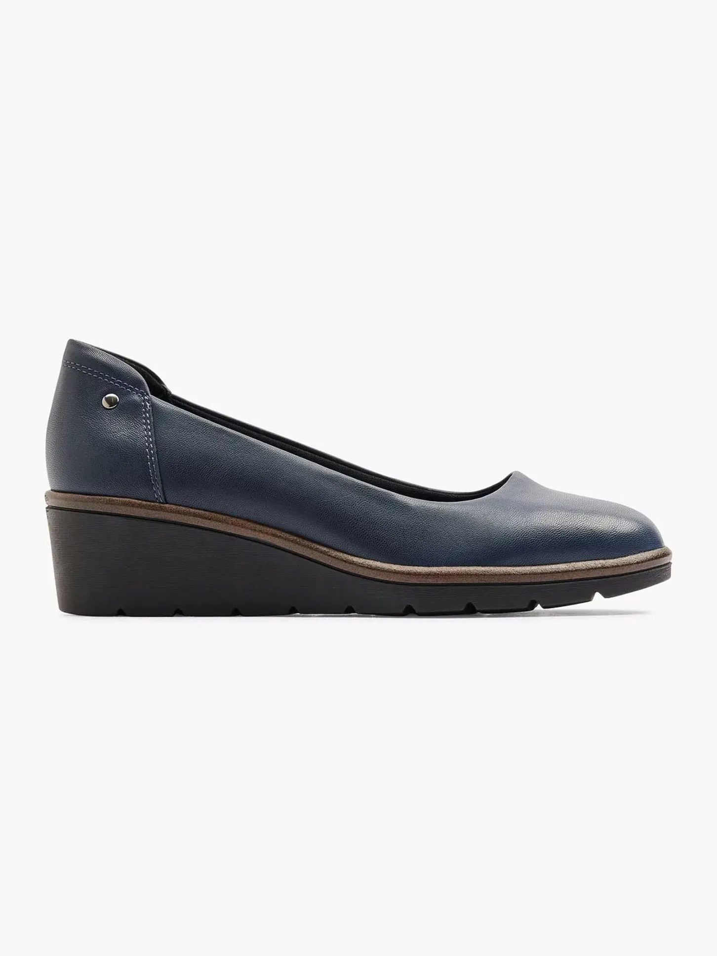 Best Donkerblauwe Pump Sleehak Dames Pumps