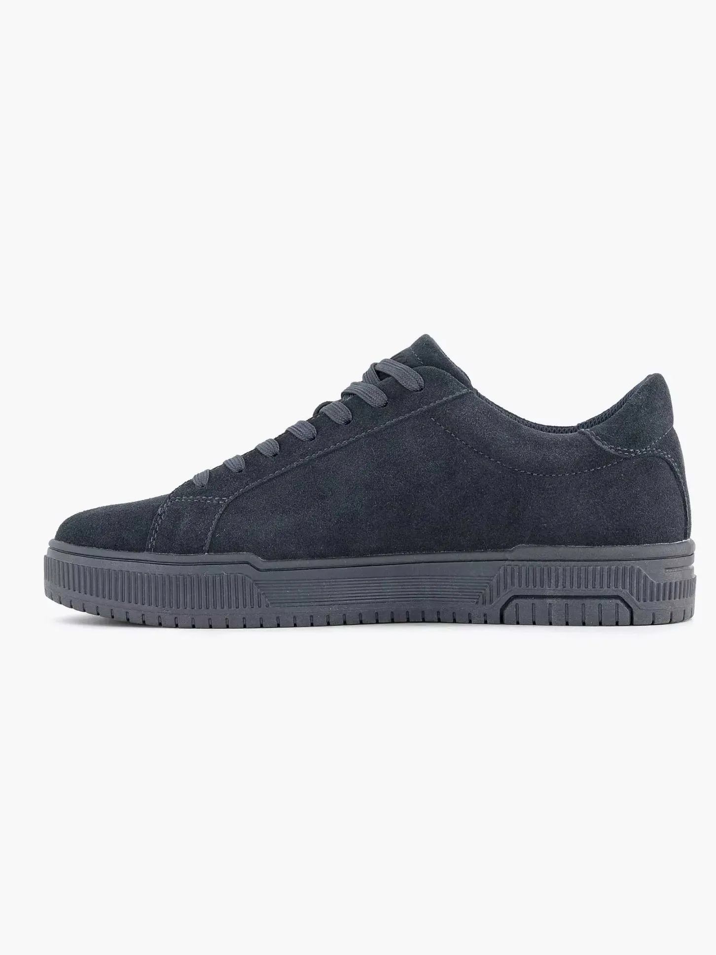 Best Donkerblauwe Suede Sneaker Heren Sneakers