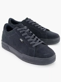 Best Donkerblauwe Suede Sneaker Heren Sneakers