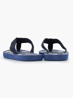 Sale Donkerblauwe Teenslipper Smiley Kinderen Jongensschoenen