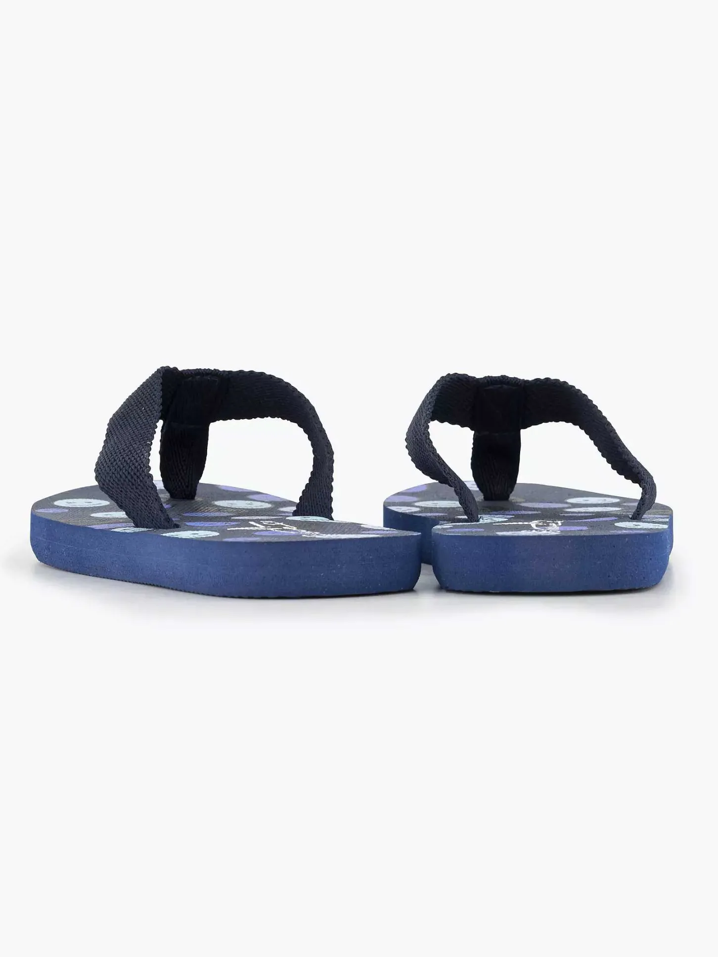 Sale Donkerblauwe Teenslipper Smiley Kinderen Jongensschoenen