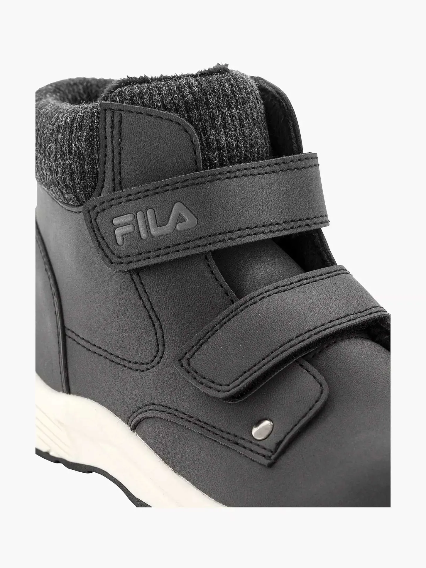 Discount Donkergrijze Boot Klittenband Kinderen Jongensschoenen