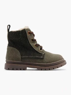 New Donkergroene Veterboot Kinderen Babyschoenen