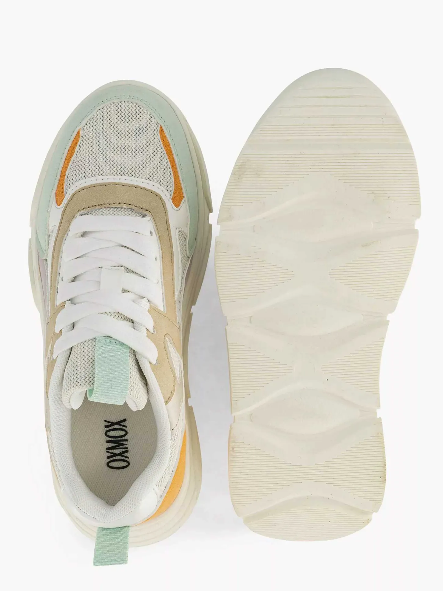 Gekleurde Sneaker Kinderen Jongensschoenen