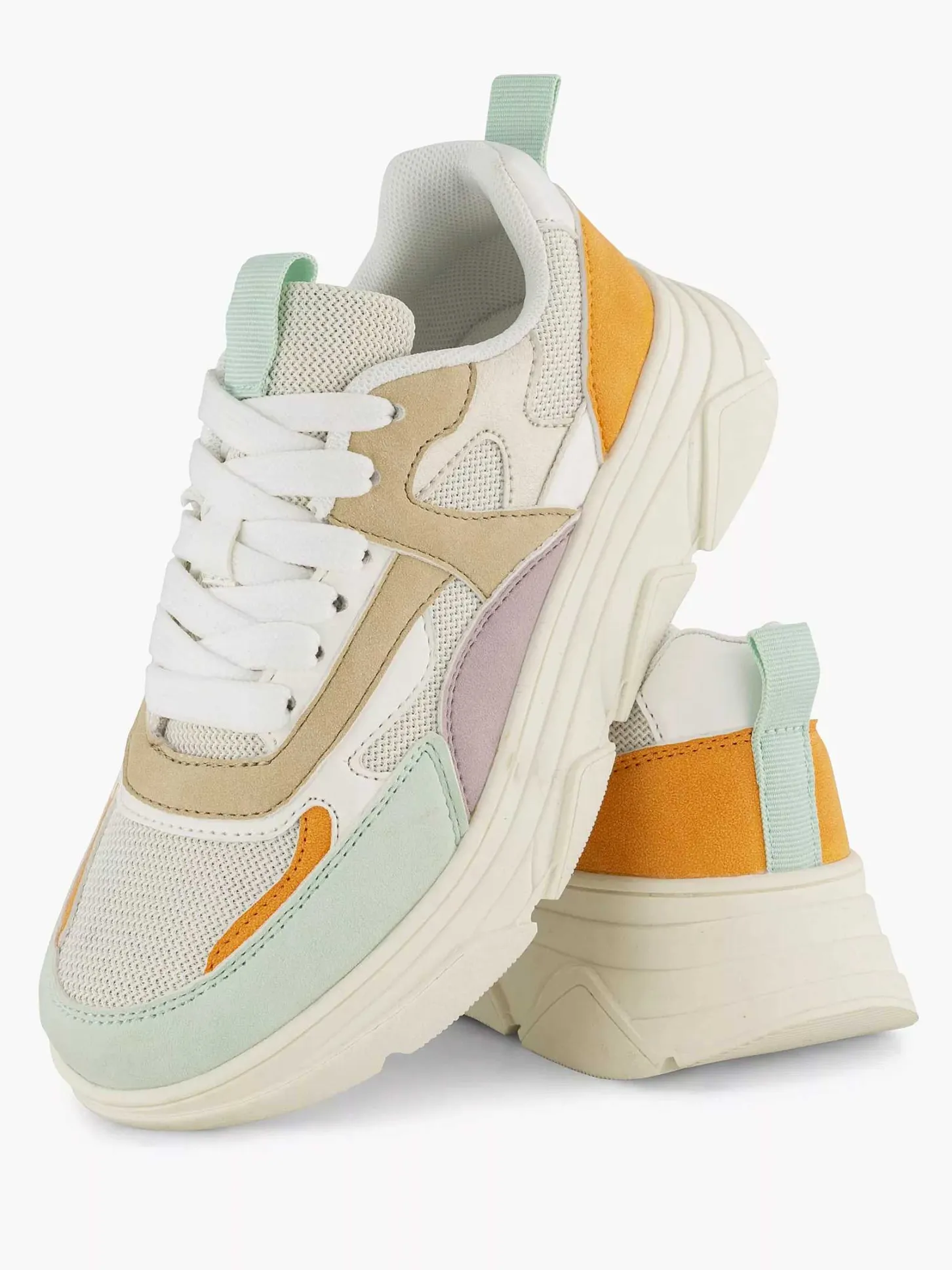 Gekleurde Sneaker Kinderen Jongensschoenen