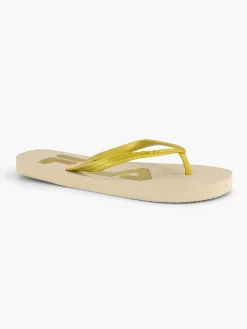 Gele Teenslipper Dames Sandalen