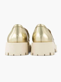 Best Gouden Chunky Loafer Dames Instappers
