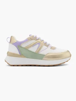 Sale Gouden Chunky Sneaker Dames Sneakers